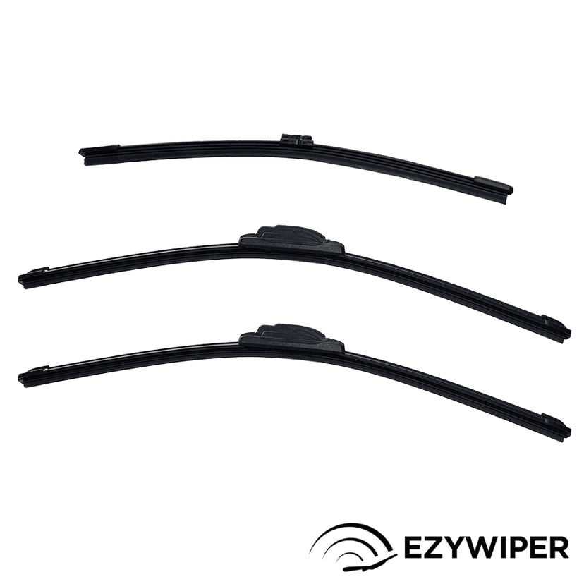 Ezywiper windshield wiper kit 2x front and 1x rear. Product - 2F 1R